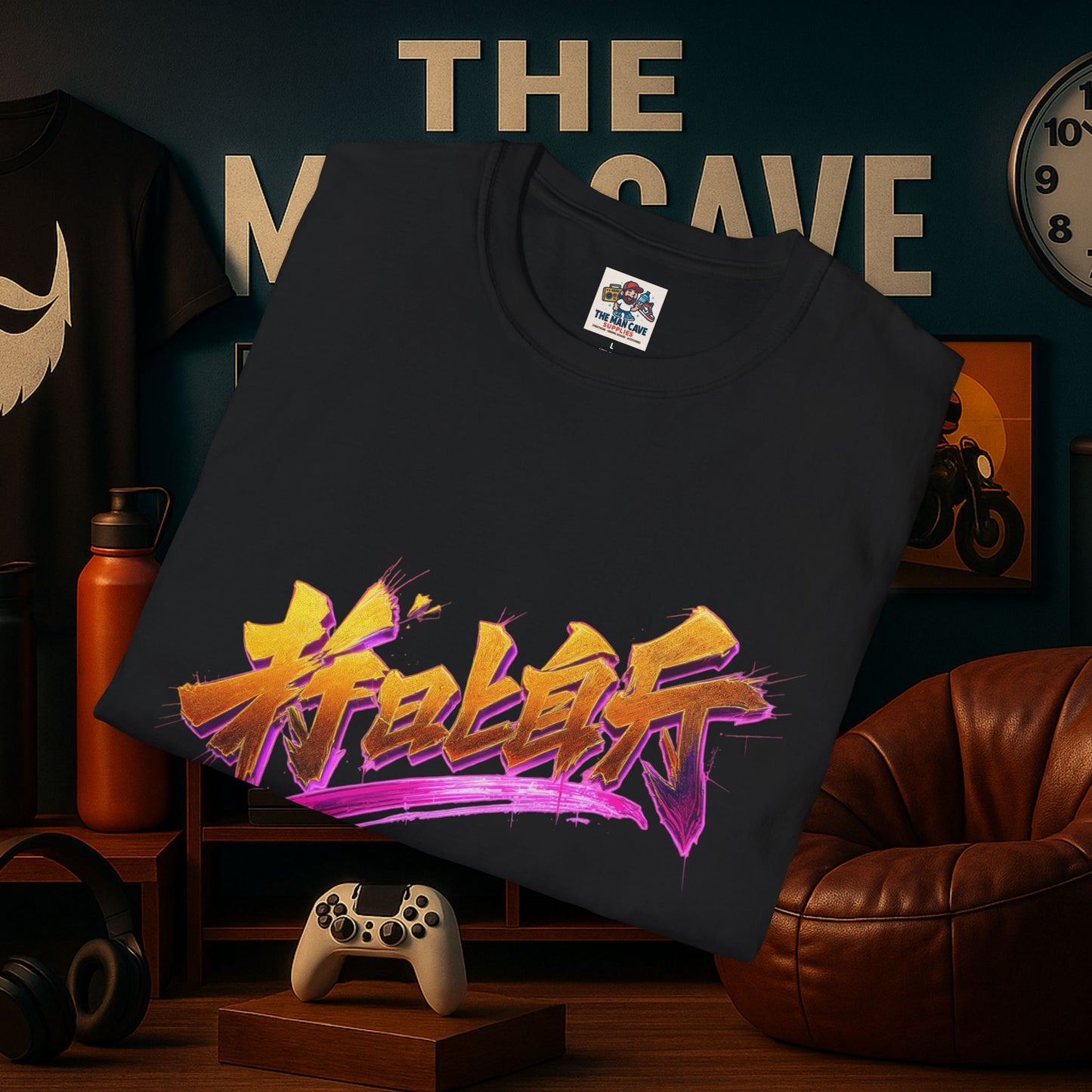 Cyberpunk Samurai T-Shirt | Futuristic Streetwear, Graphic Tee for Anime & Tech Fans