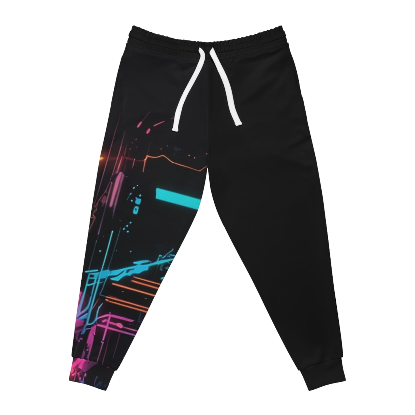 Vibrant Athletic Joggers – Stylish Comfort Pants, Unique Sportswear, Casual Wear, Fitness Fashion Gift for Him/Her