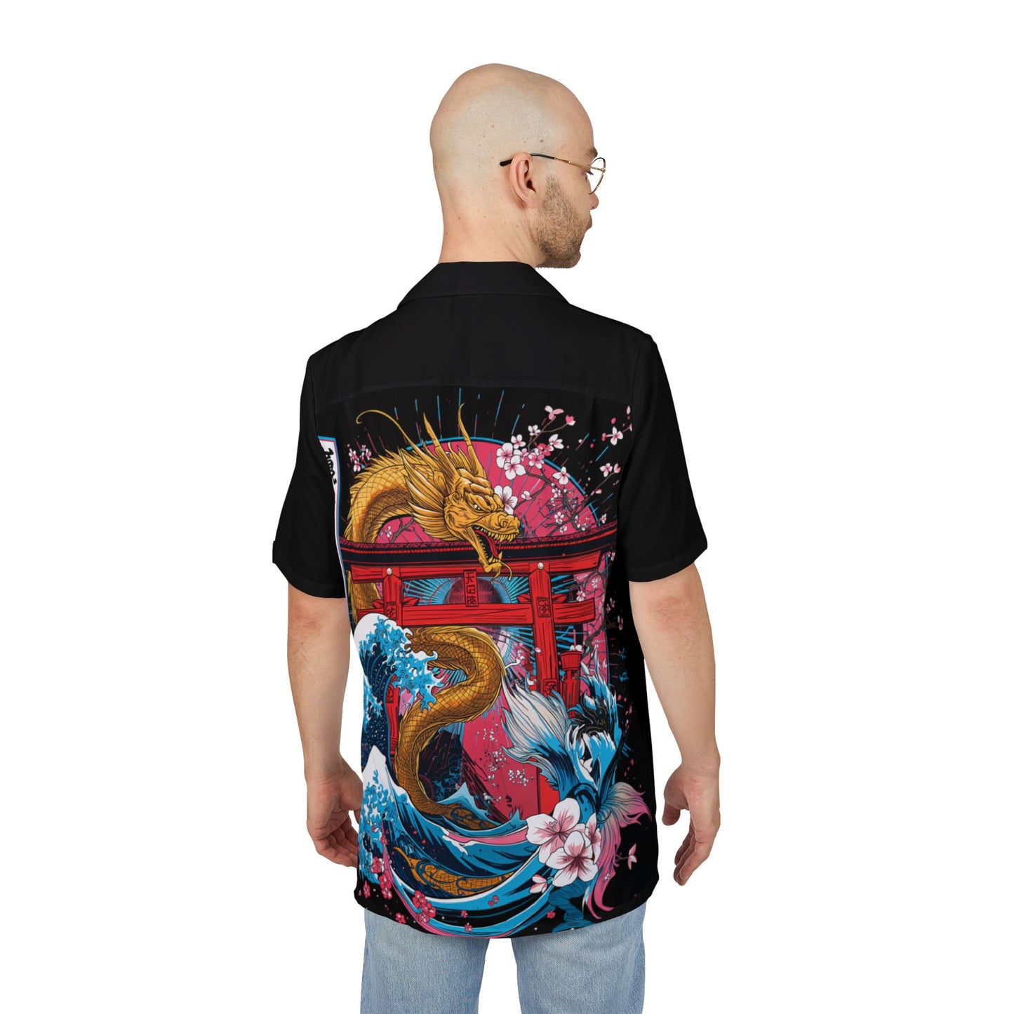 Hawaiian Summer Shirt โ Tropical Vacation Top for Casual Outdoor Style