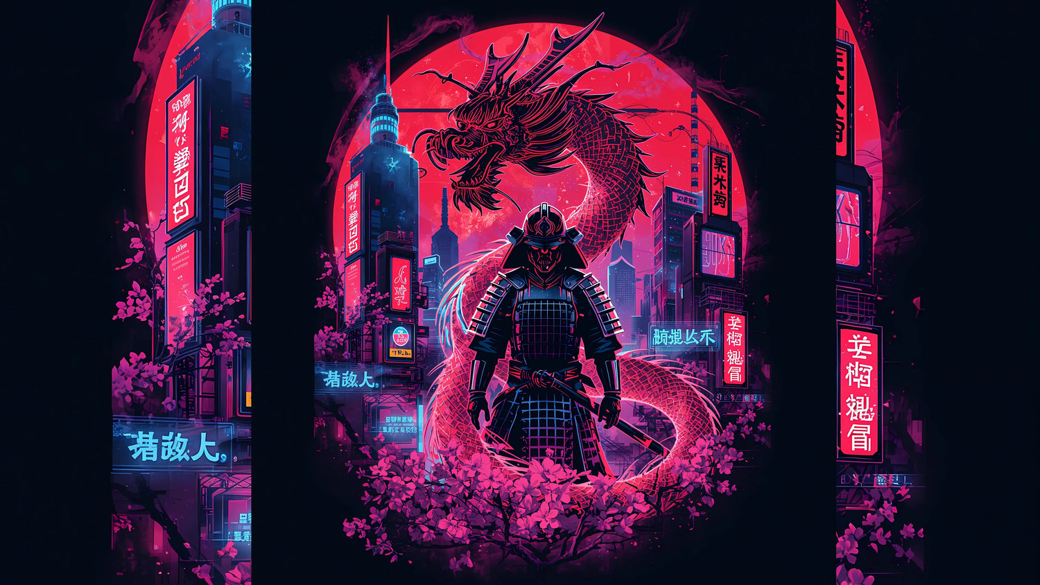 Japan folklore-inspired Party Shirts