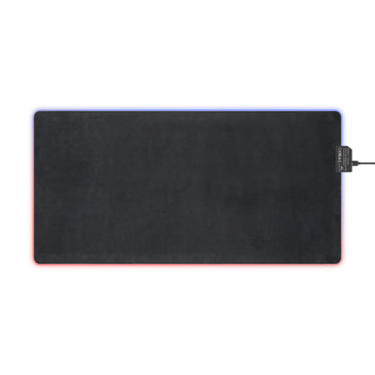 LED Gaming Mouse Pad – RGB Wave Design Desk Mat for Gamers & Streamers
