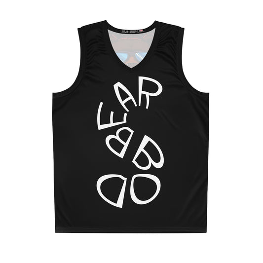 Cool Bear Print Basketball Jersey – Unique Sportswear & Streetwear Tank for Game Days