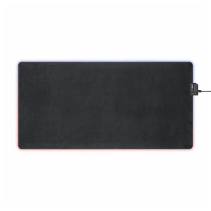 LED Gaming Mouse Pad – RGB Wave Design Desk Mat for Gamers & Streamers