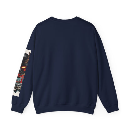 nisex Heavy Blend Kanji Sweatshirt | Japanese Streetwear Crewneck, Cozy Fall Fashion & Casual Wear