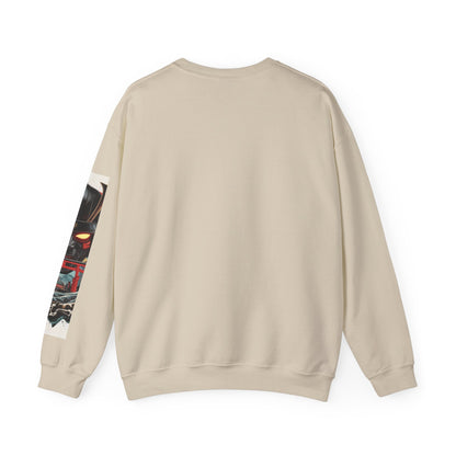 nisex Heavy Blend Kanji Sweatshirt | Japanese Streetwear Crewneck, Cozy Fall Fashion & Casual Wear