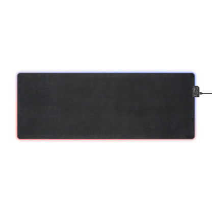 LED Gaming Mouse Pad – RGB Wave Design Desk Mat for Gamers & Streamers