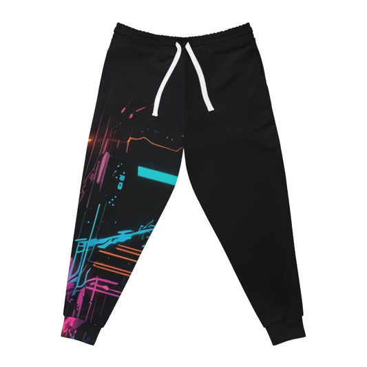 Vibrant Athletic Joggers – Stylish Comfort Pants, Unique Sportswear, Casual Wear, Fitness Fashion Gift for Him/Her