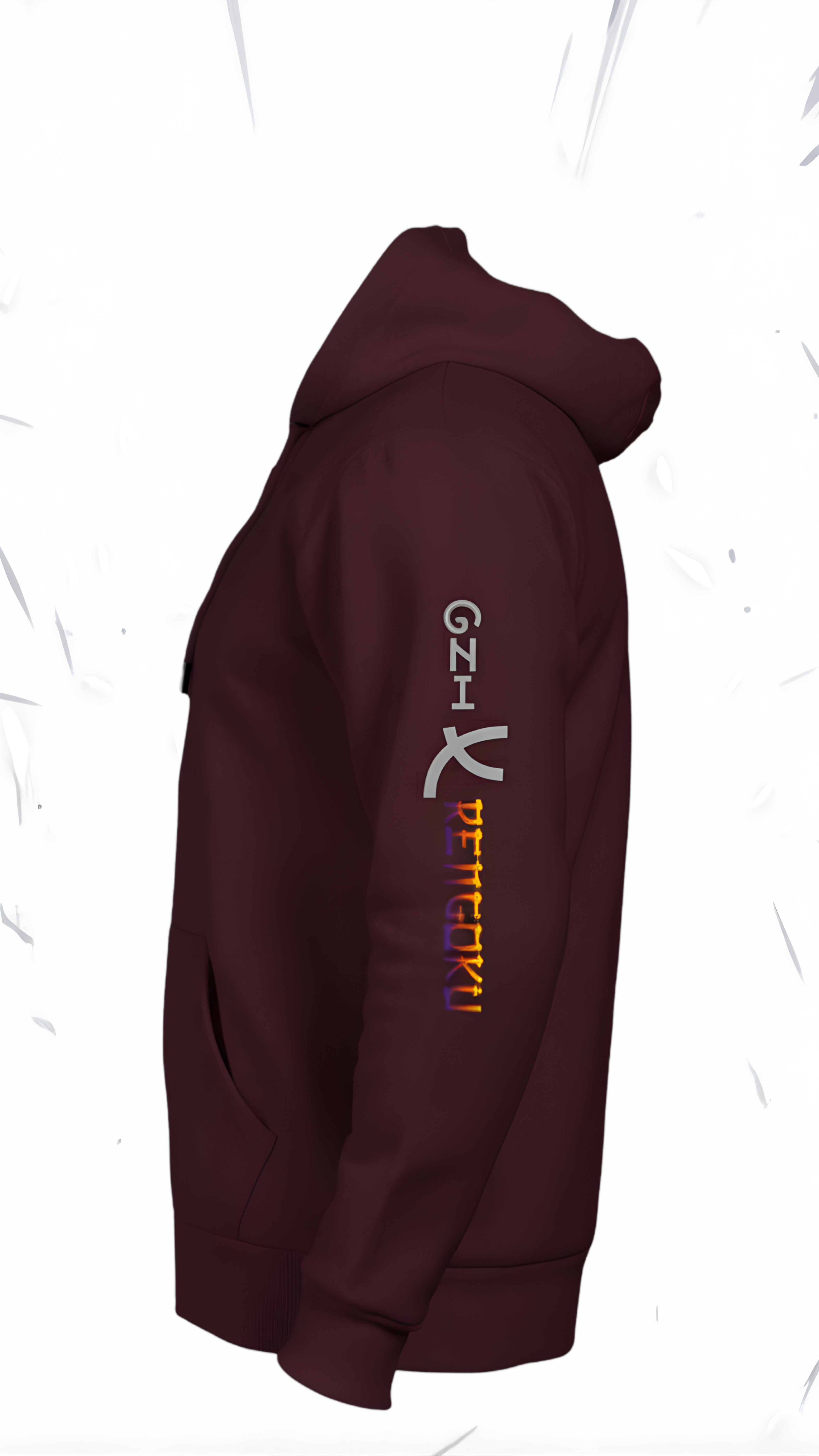 Oni X Rengoku Unisex Oversized Hoodie
