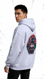 Oni X Sasuke Unisex Oversized Hoodie