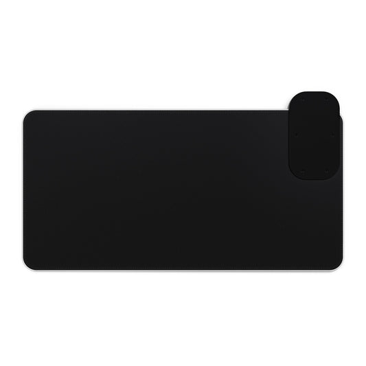 LED Gaming Mouse Pad with Wireless Charging | RGB Desk Mat for Gamers & Tech Lovers