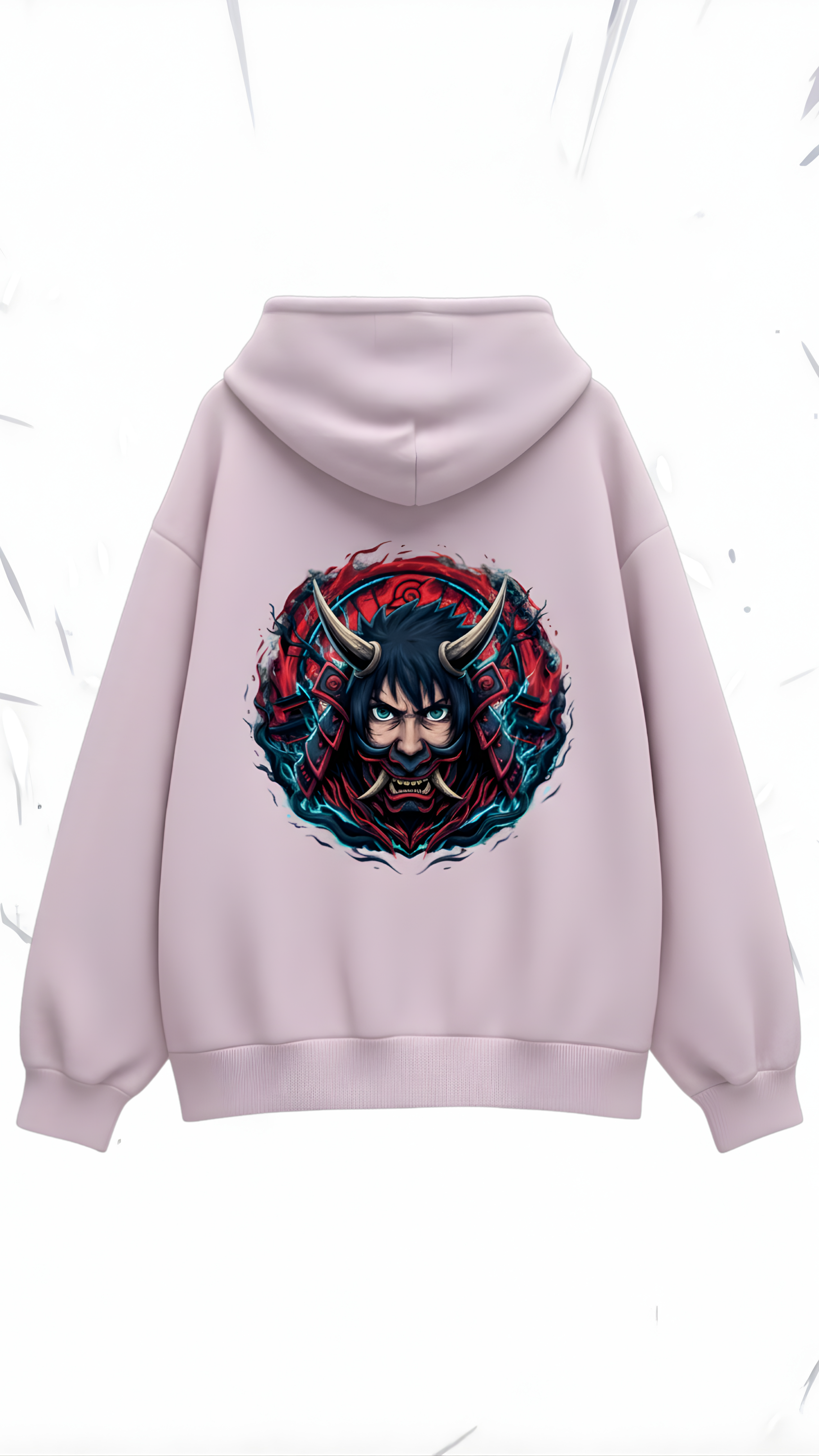Oni X Sasuke Unisex Oversized Hoodie