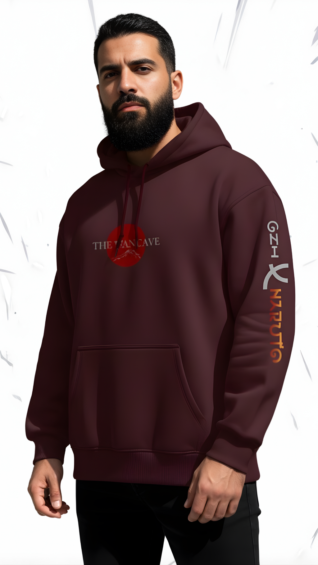 Oni X Naruto Unisex Oversized Hoodie