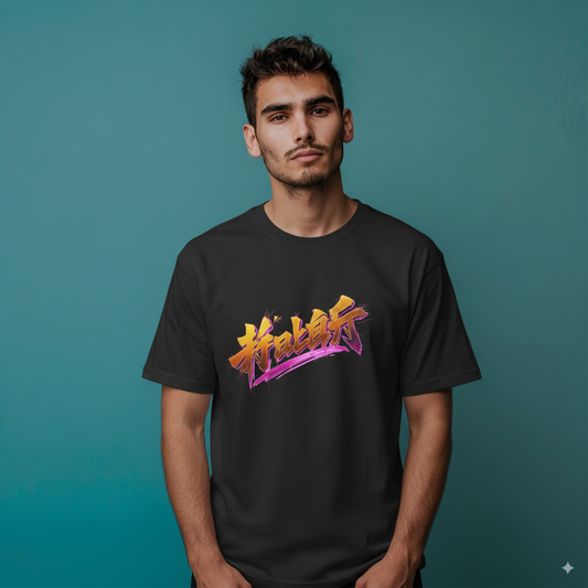 Cyberpunk Samurai T-Shirt | Futuristic Streetwear, Graphic Tee for Anime & Tech Fans