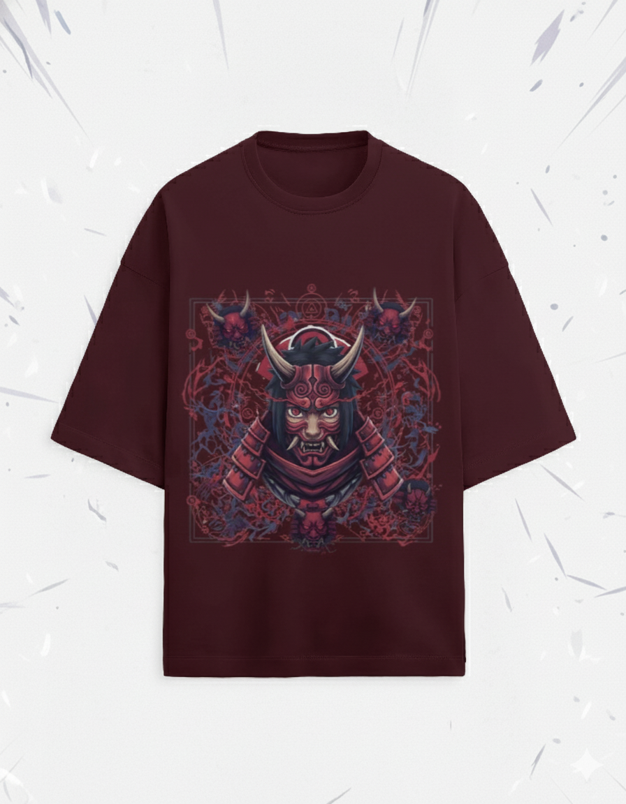 ONI X SASUKE Unisex Oversized Tee
