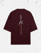 ONI X SASUKE Unisex Oversized Tee