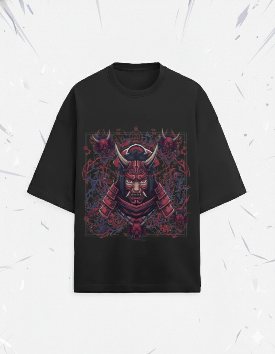 ONI X SASUKE Unisex Oversized Tee