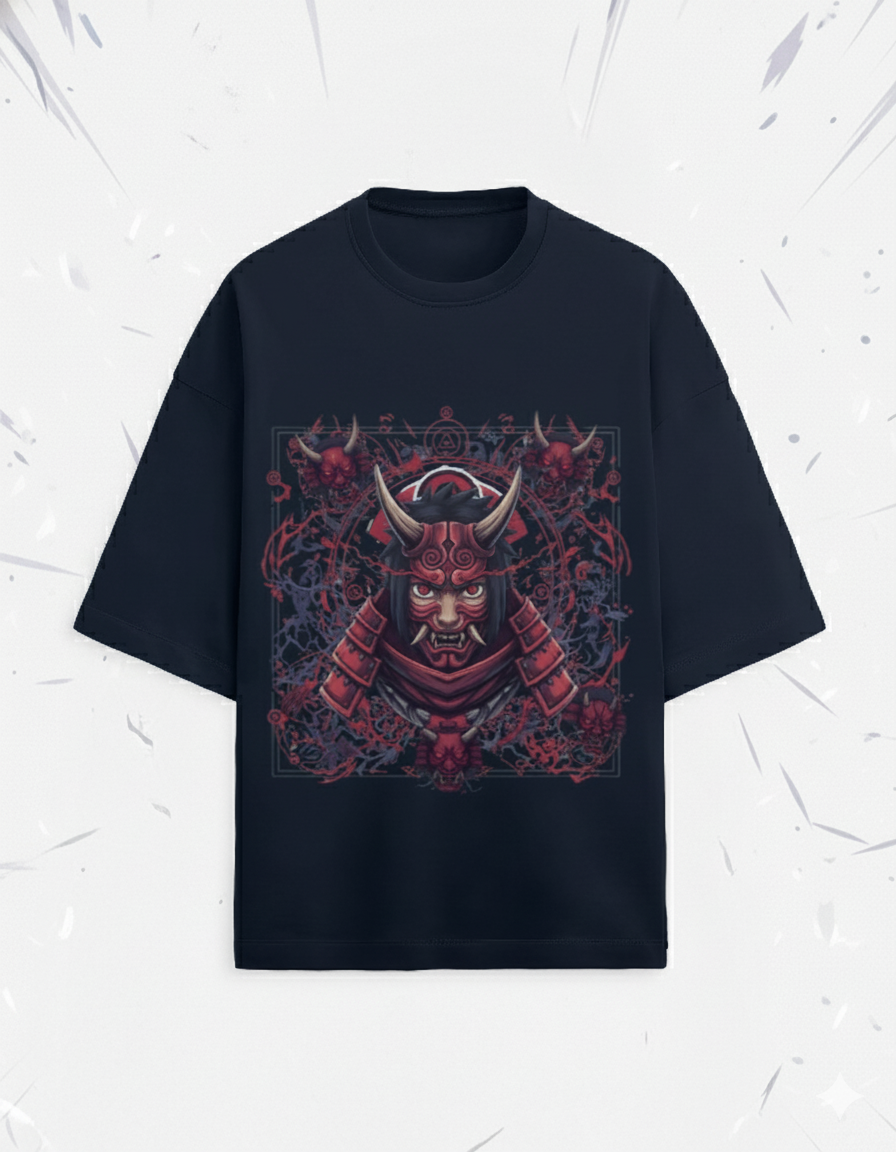 ONI X SASUKE Unisex Oversized Tee