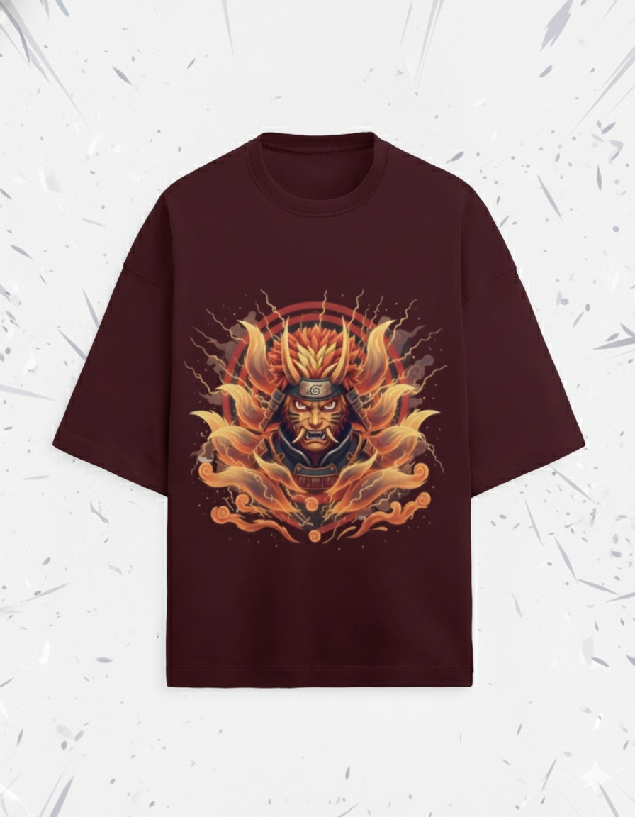 ONI X NARUTO Unisex Oversized Tee
