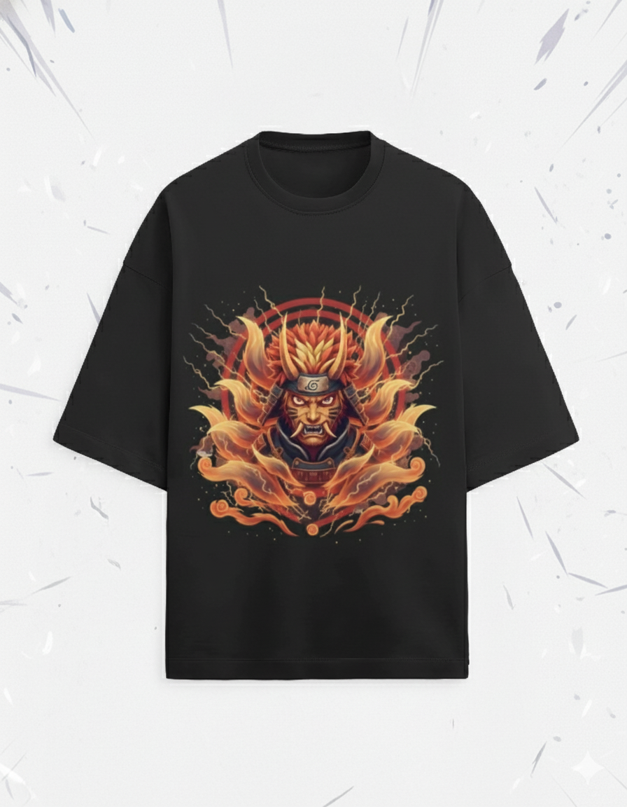 ONI X NARUTO Unisex Oversized Tee