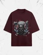 ONI X KAKASHI Unisex Oversized Tee