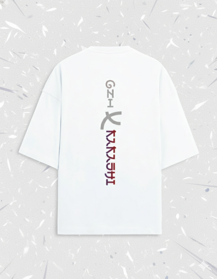 ONI X KAKASHI Unisex Oversized Tee