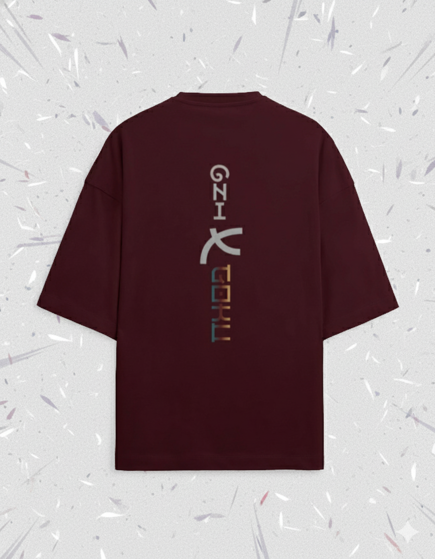 ONI X GOKU Unisex Oversized Tee