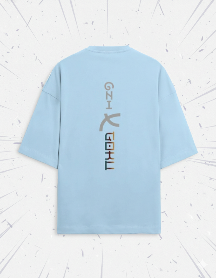 ONI X GOKU Unisex Oversized Tee
