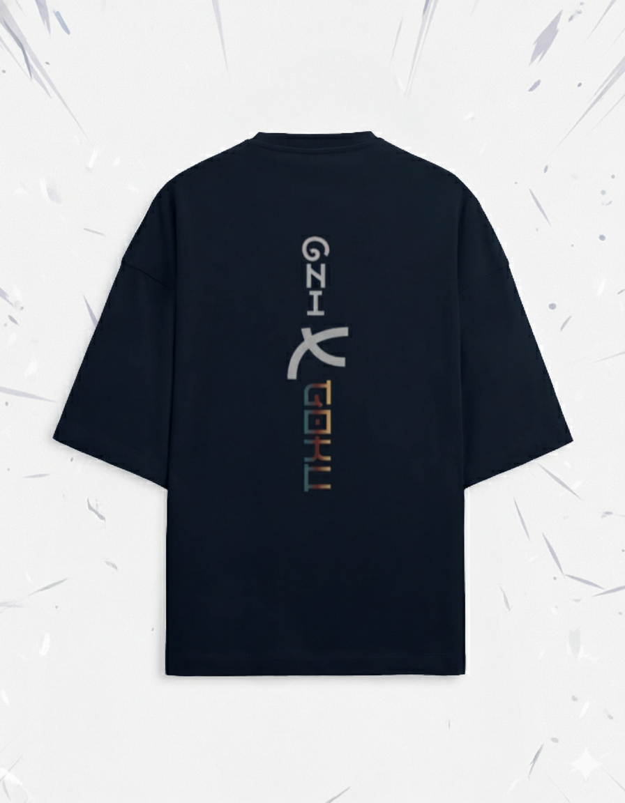 ONI X GOKU Unisex Oversized Tee