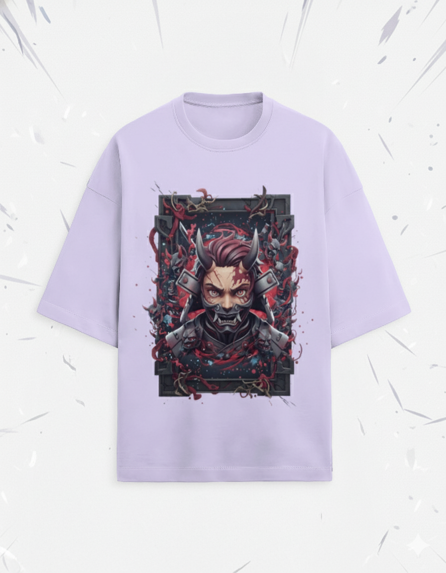 ONI X TANJIRO Unisex Oversized Tee
