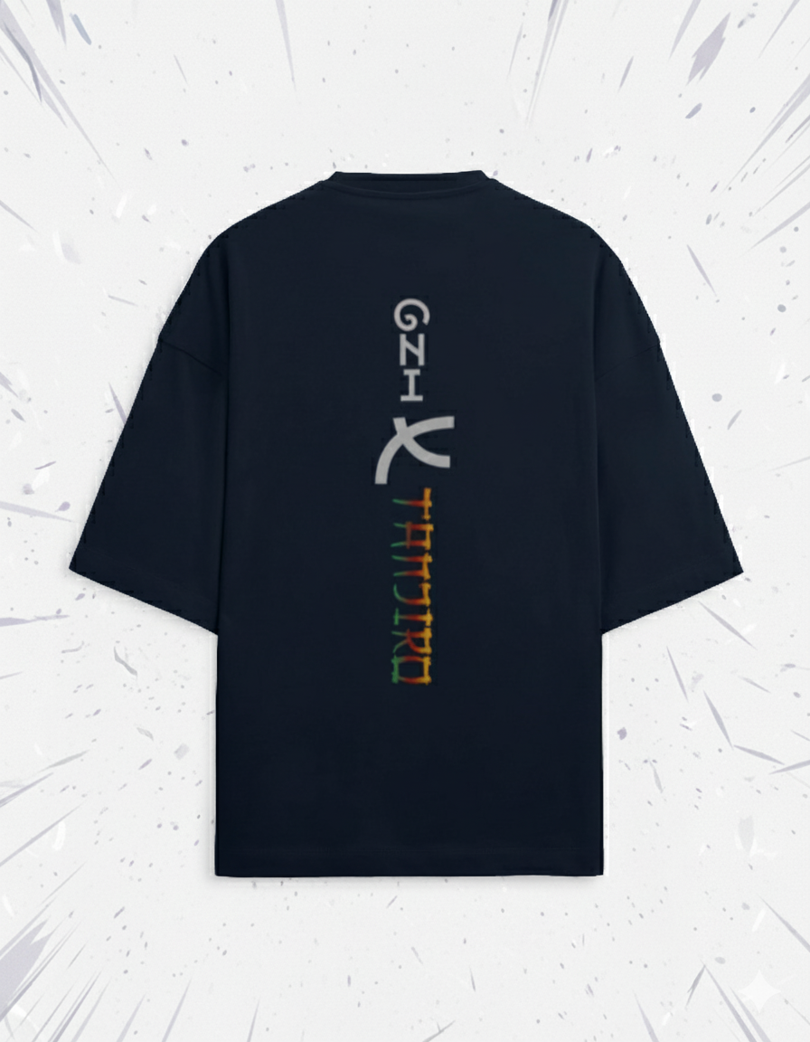 ONI X TANJIRO Unisex Oversized Tee