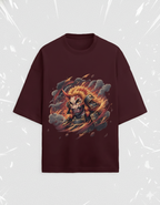 Oni X Rengoku Unisex Oversized Tee