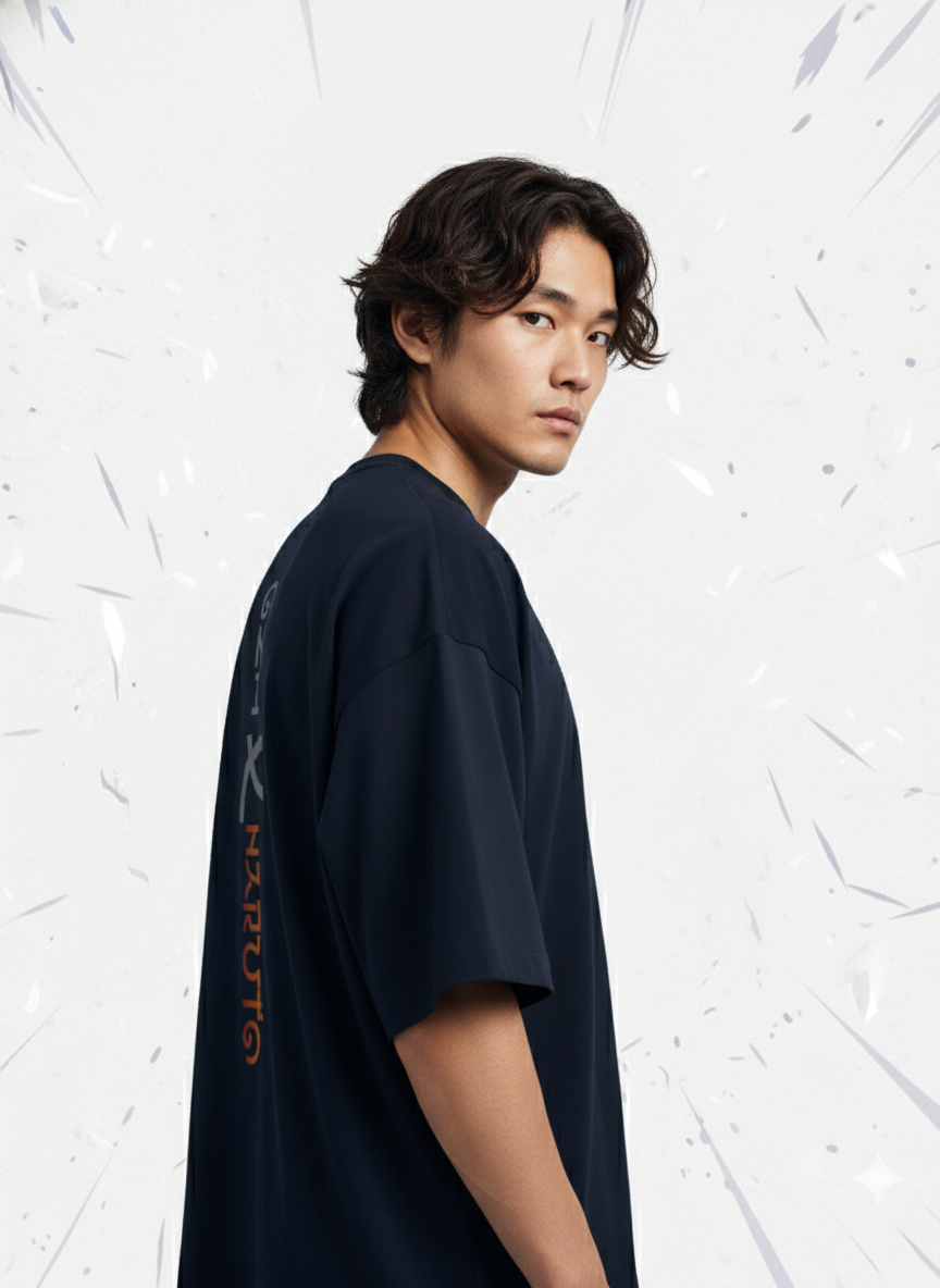 Oni X Naruto Unisex Oversized Tee