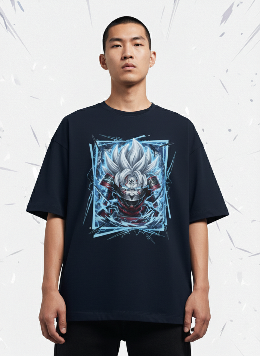 ONI X GOKU Unisex Oversized Tee