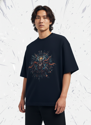 Oni X Naruto Unisex Oversized Tee