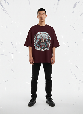 ONI X GOKU Unisex Oversized Tee