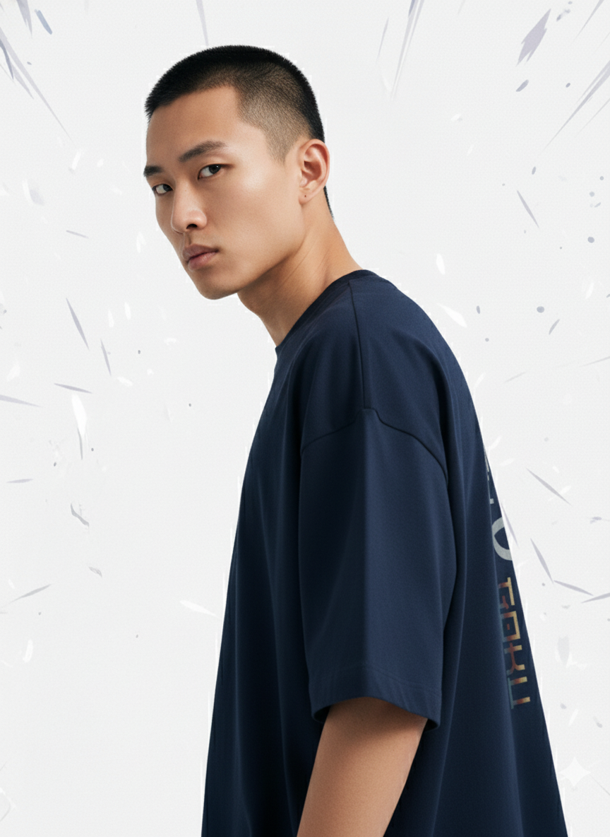 ONI X GOKU Unisex Oversized Tee