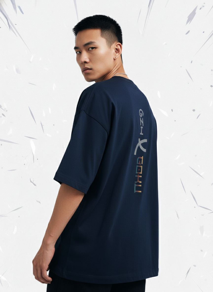 ONI X GOKU Unisex Oversized Tee