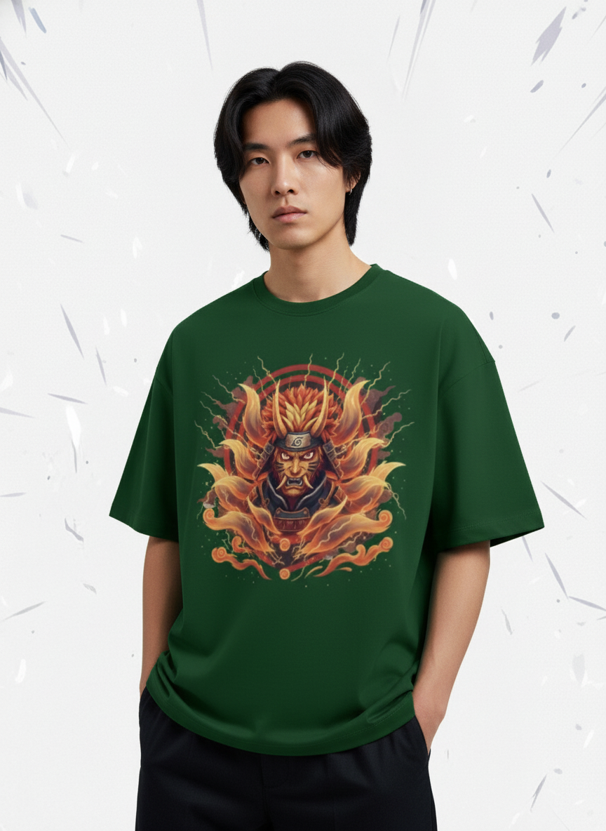 ONI X NARUTO Unisex Oversized Tee