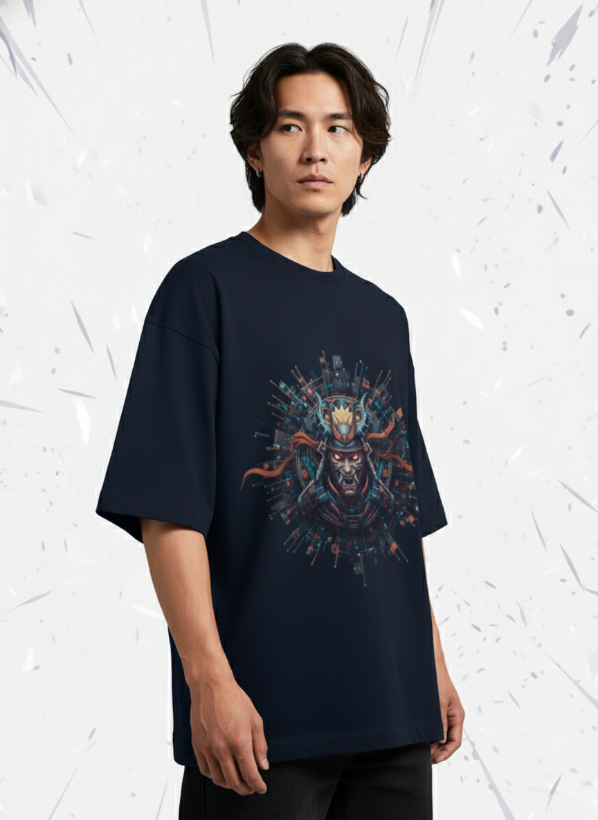 Oni X Naruto Unisex Oversized Tee
