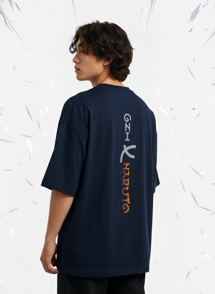 Oni X Naruto Unisex Oversized Tee