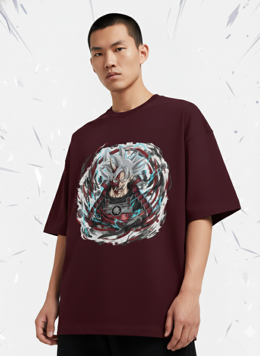 ONI X GOKU Unisex Oversized Tee