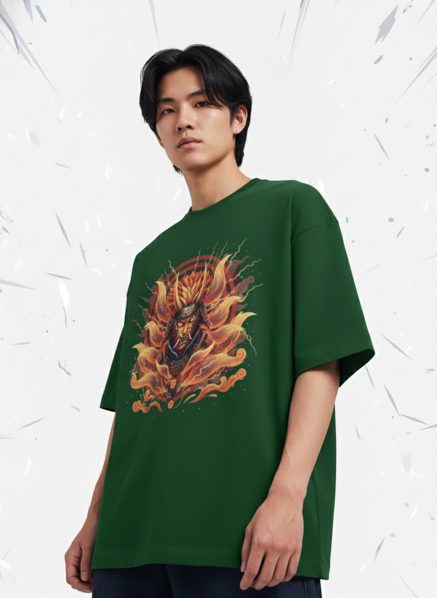 ONI X NARUTO Unisex Oversized Tee