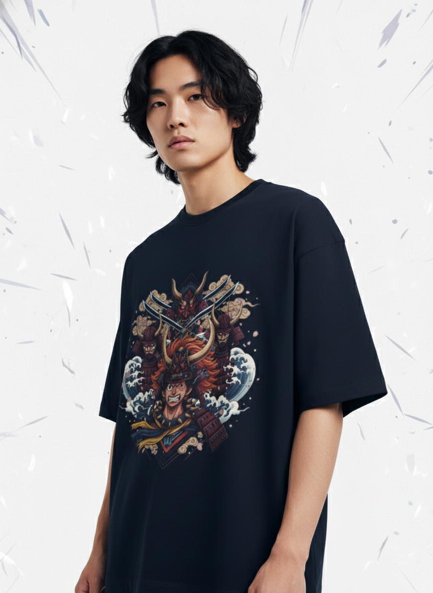 ONI X LUFFY Unisex Oversized Tee