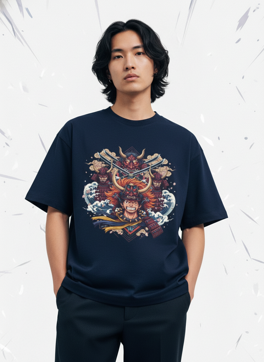 ONI X LUFFY Unisex Oversized Tee